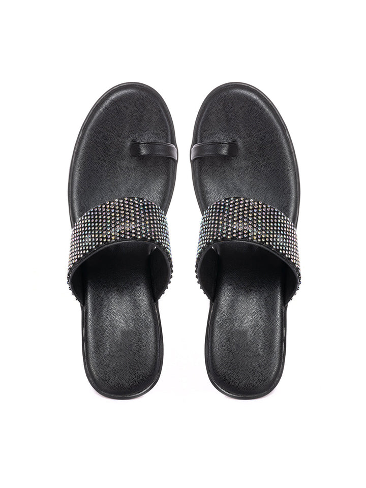 KHADIM Cleo High Heel Wedge Slip On Sandal for Women