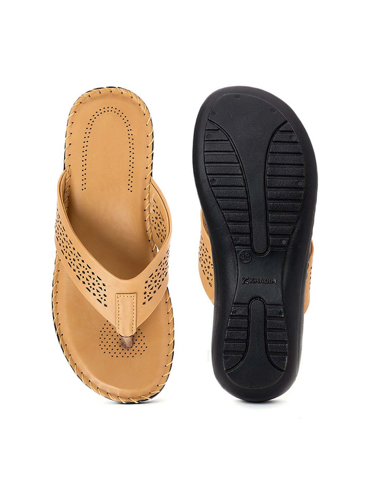 Khadim Flat Slip On Sandal for Women