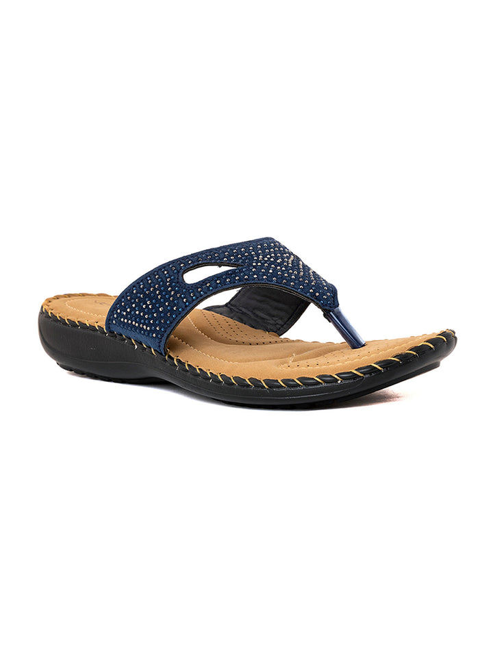 Khadim Flat Slip On Sandal for Women