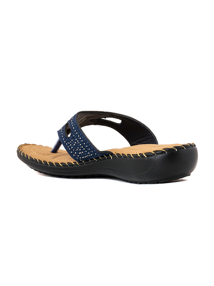 Khadim Flat Slip On Sandal for Women