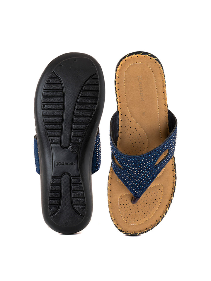 Khadim Flat Slip On Sandal for Women