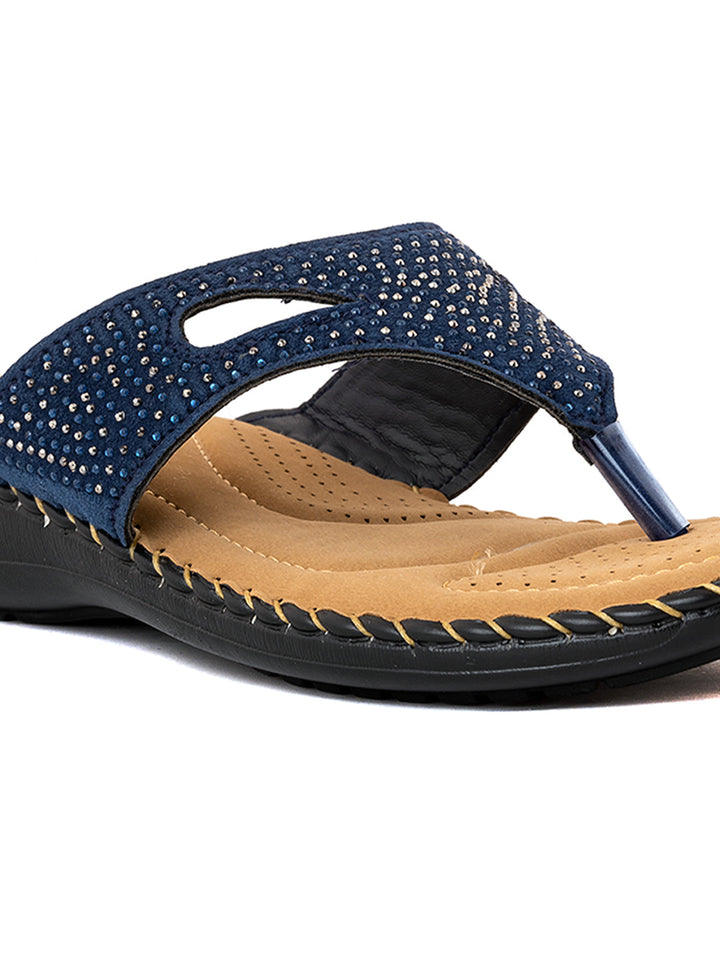 Khadim Flat Slip On Sandal for Women