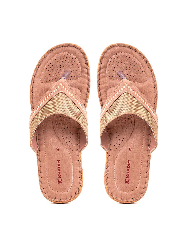 Khadim Flat Slip On Sandal for Women