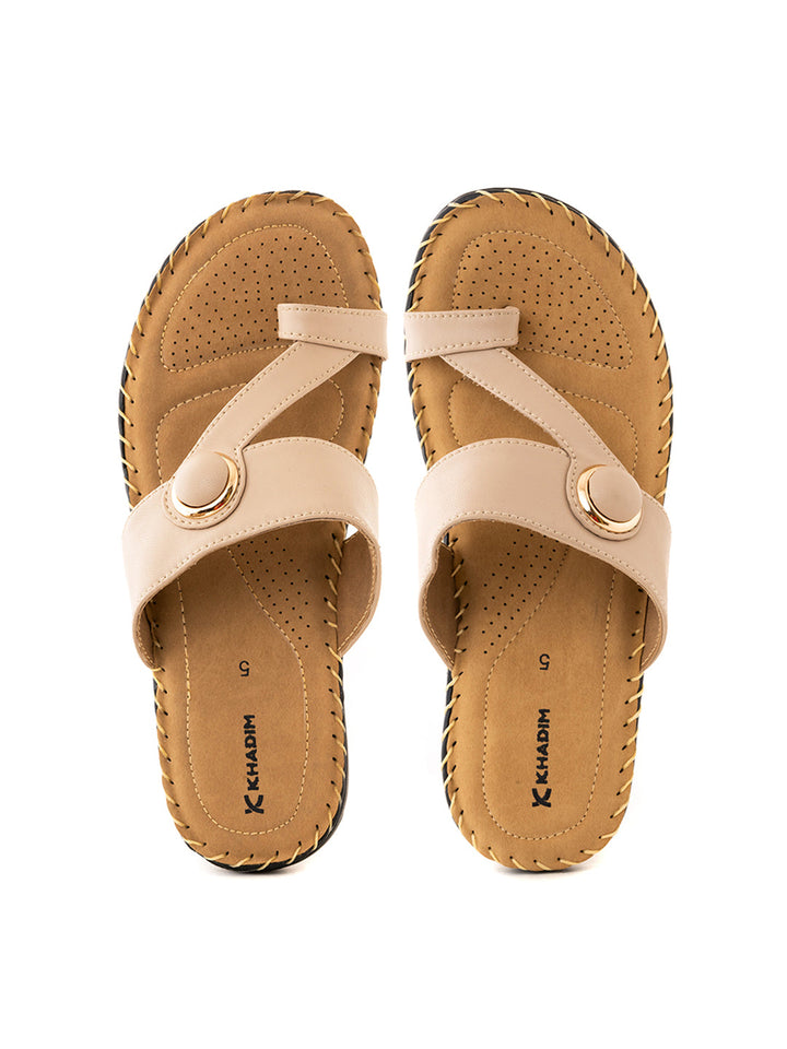 Khadim Wedge Heel Slip On Sandal for Women