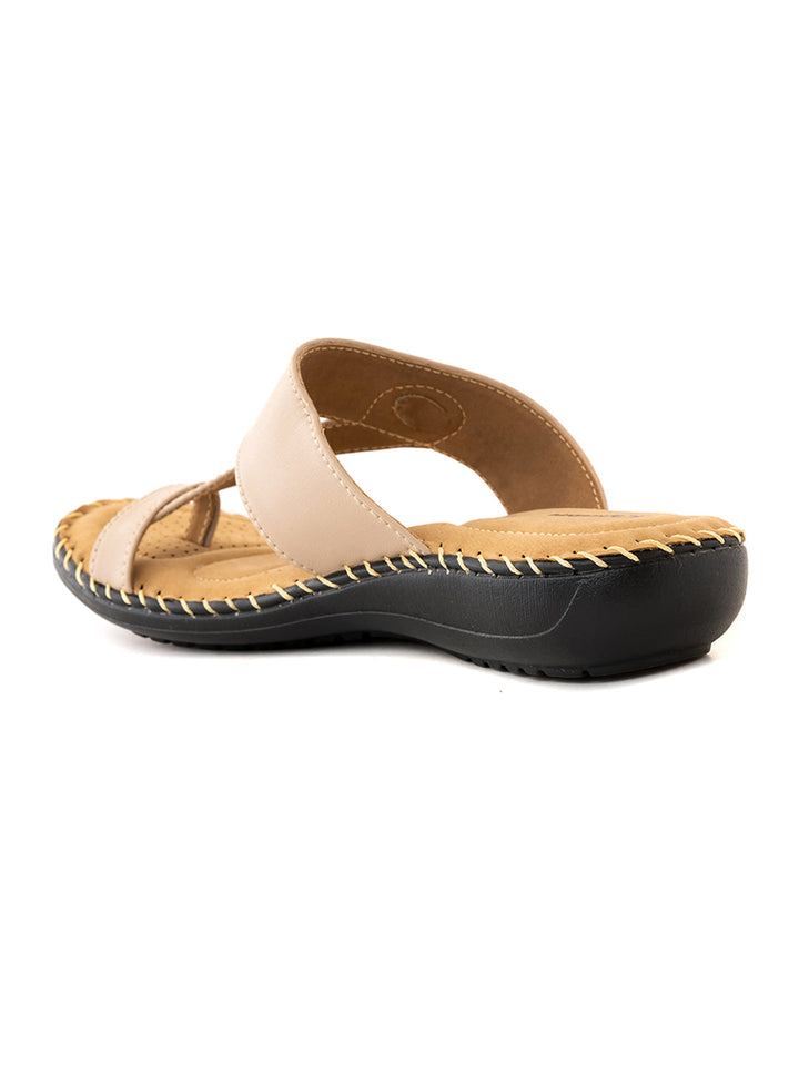 Khadim Wedge Heel Slip On Sandal for Women