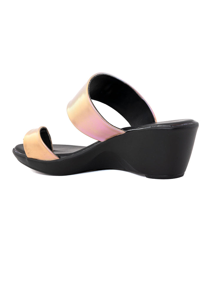 Khadim Cleo Wedge Heel Slip On Sandal for Women