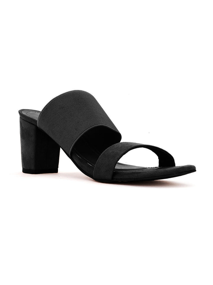 Khadim Sharon High Heel Block Mule Slip On Sandal for Women