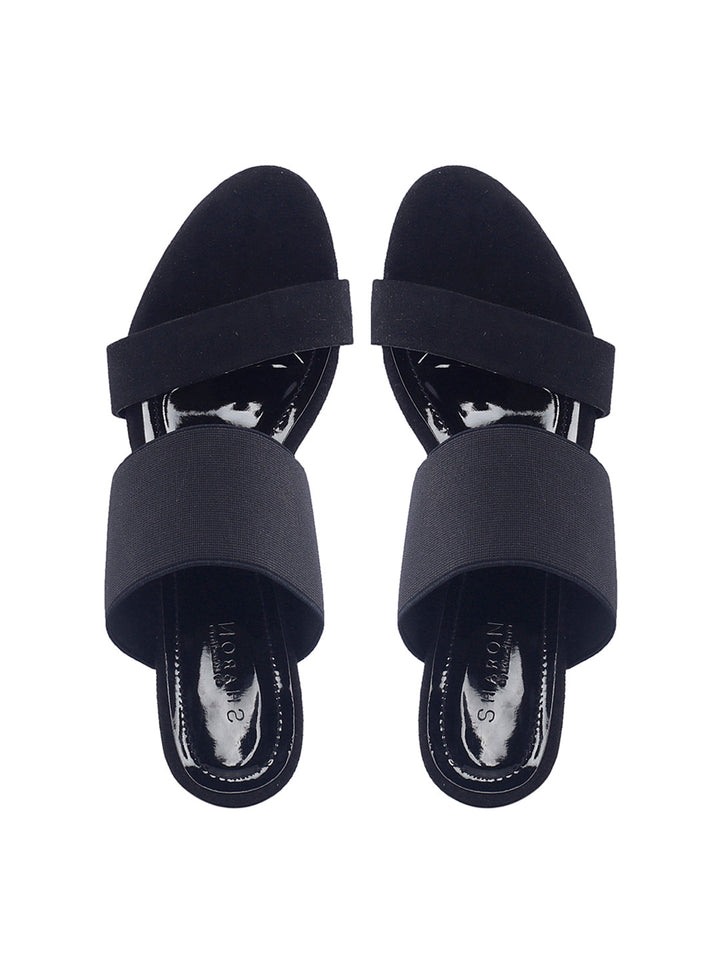 Khadim Sharon High Heel Block Mule Slip On Sandal for Women