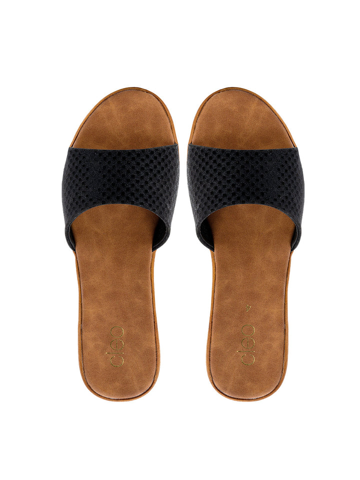 Khadim Block Heel Mule Slip On Sandal for Women