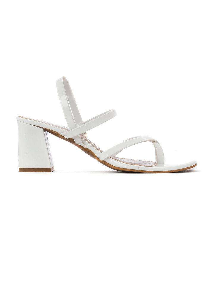 Khadim Cleo High Heel Block Slingback Strappy Sandal for Women