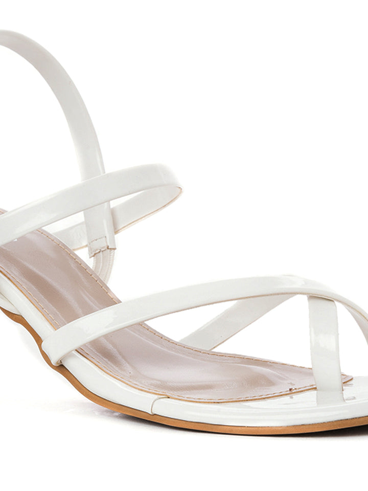 Khadim Cleo High Heel Block Slingback Strappy Sandal for Women