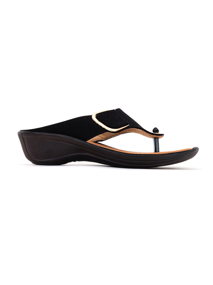 Khadim Wedge Heel Slip On Sandal for Women