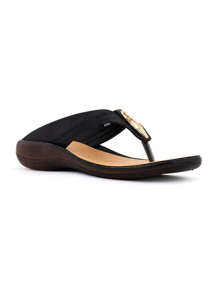Khadim Heel Slip On Sandal for Women