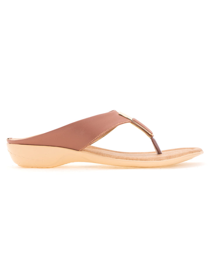 Khadim Flat Slip On Sandal for Women