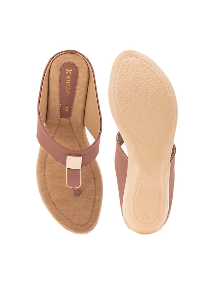 Khadim Flat Slip On Sandal for Women