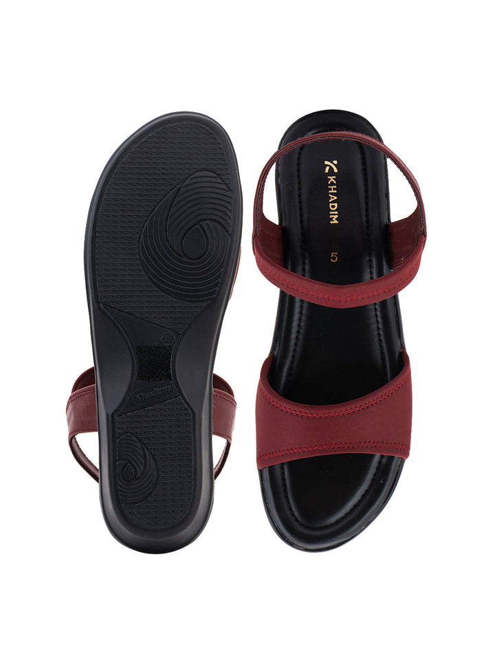 Khadim Wedge Heel Slingback Sandal for Women