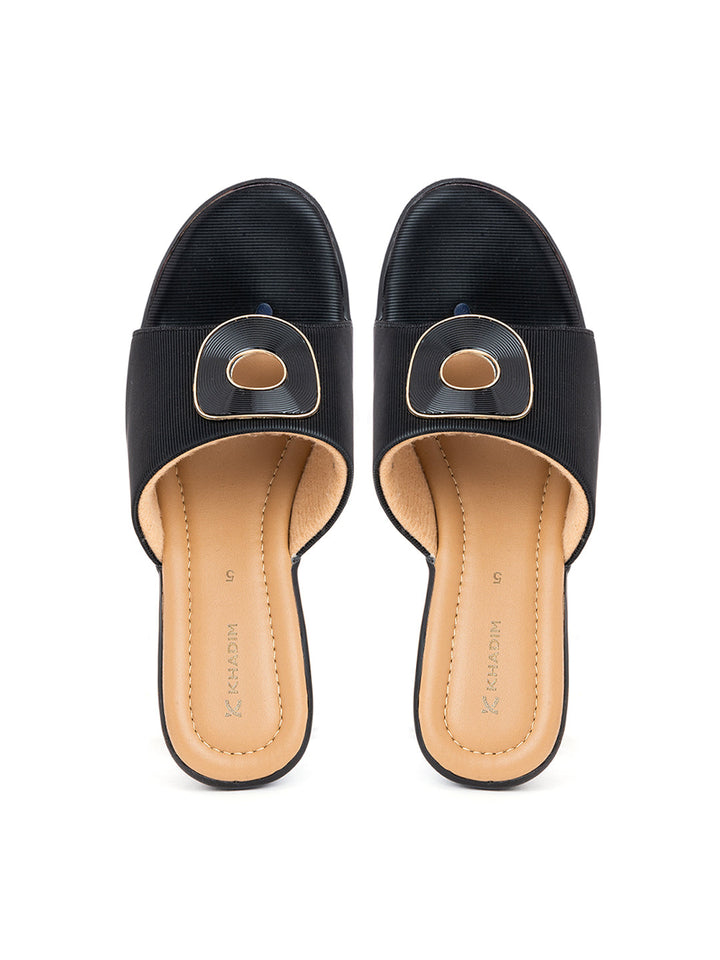 Khadim Wedge Heel Slip On Sandal for Women