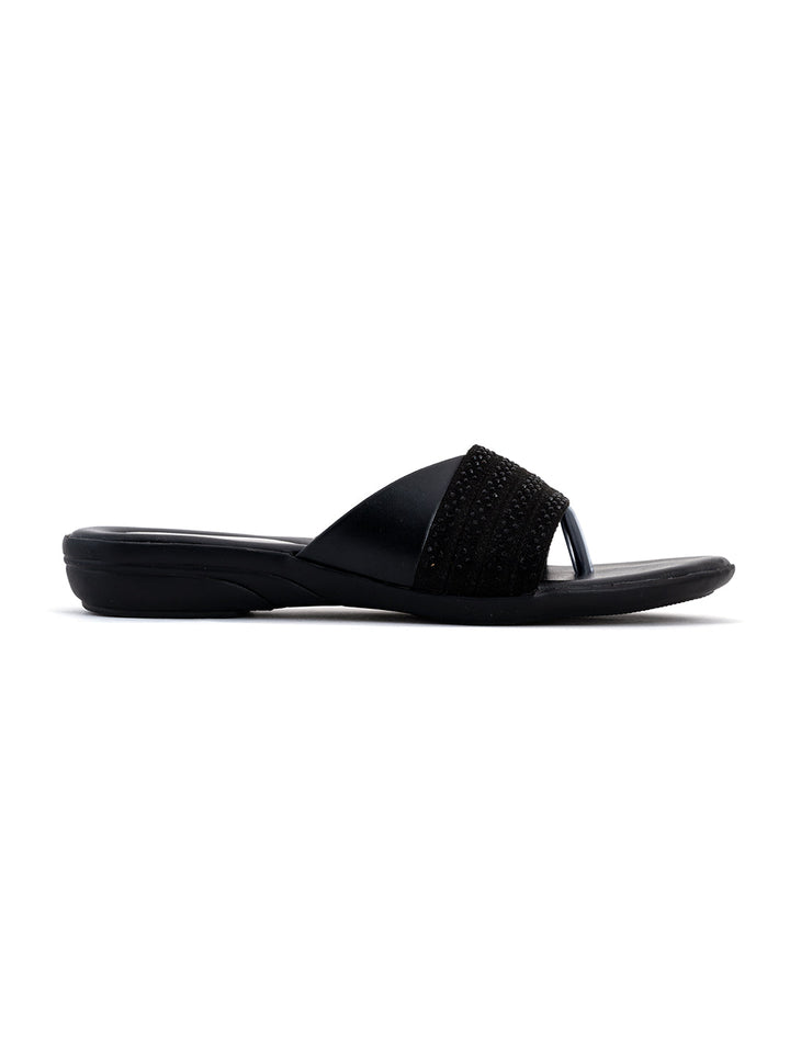 Khadim Flat Slip On Sandal for Women