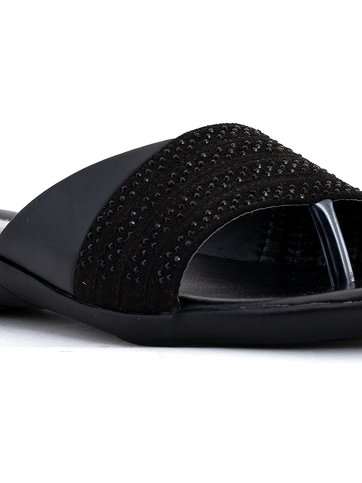 Khadim Flat Slip On Sandal for Women