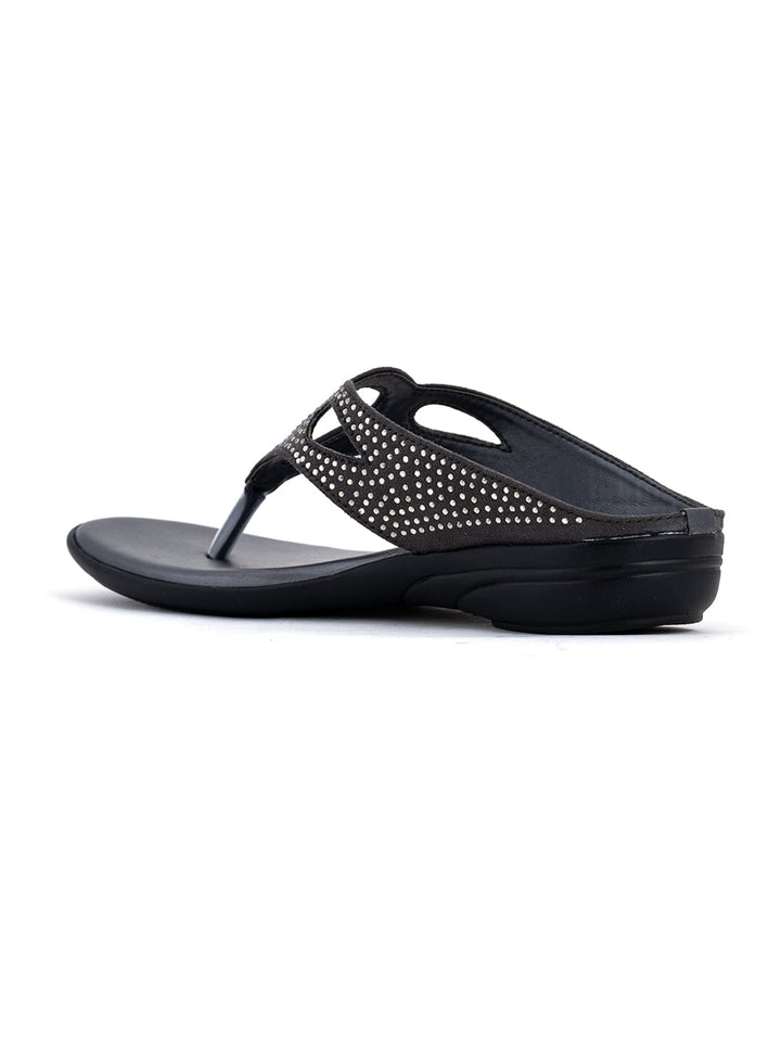 Khadim Flat Slip On Sandal for Women