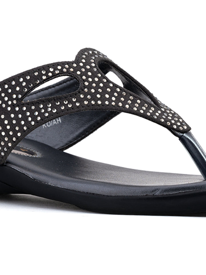 Khadim Flat Slip On Sandal for Women