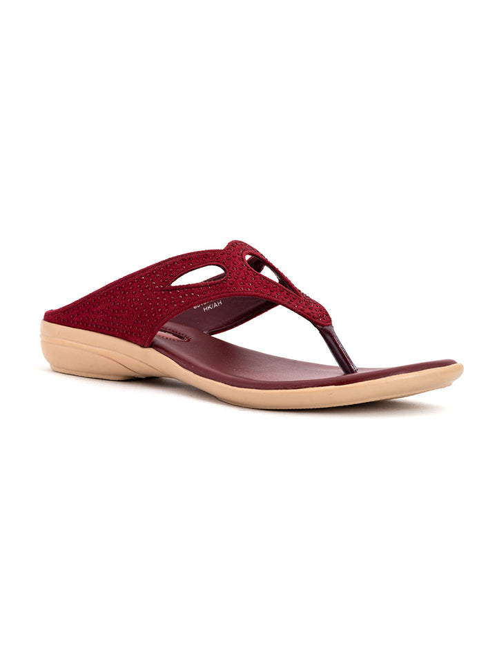 Khadim Flat Slip On Sandal for Women