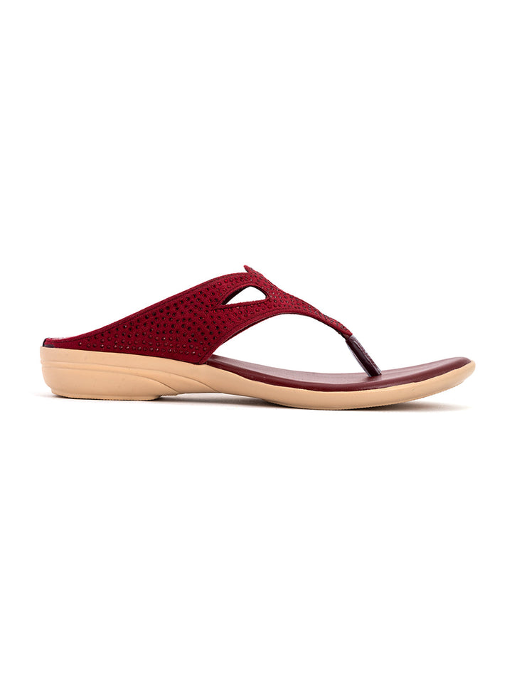 Khadim Flat Slip On Sandal for Women