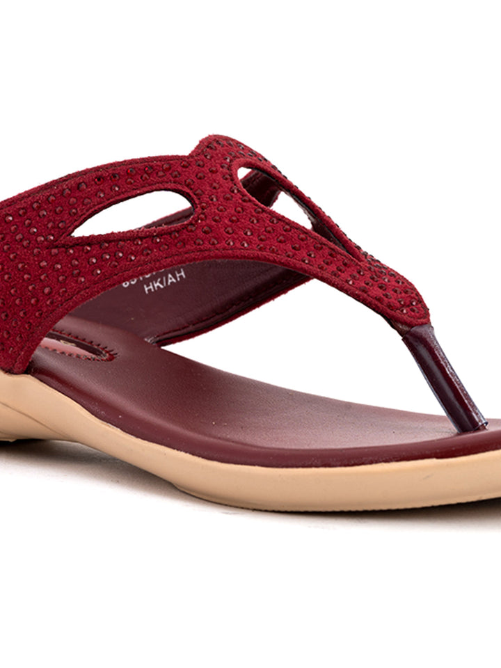 Khadim Flat Slip On Sandal for Women