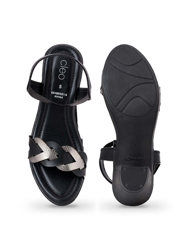 Khadim Cleo Block Heel Slingback Sandal for Women