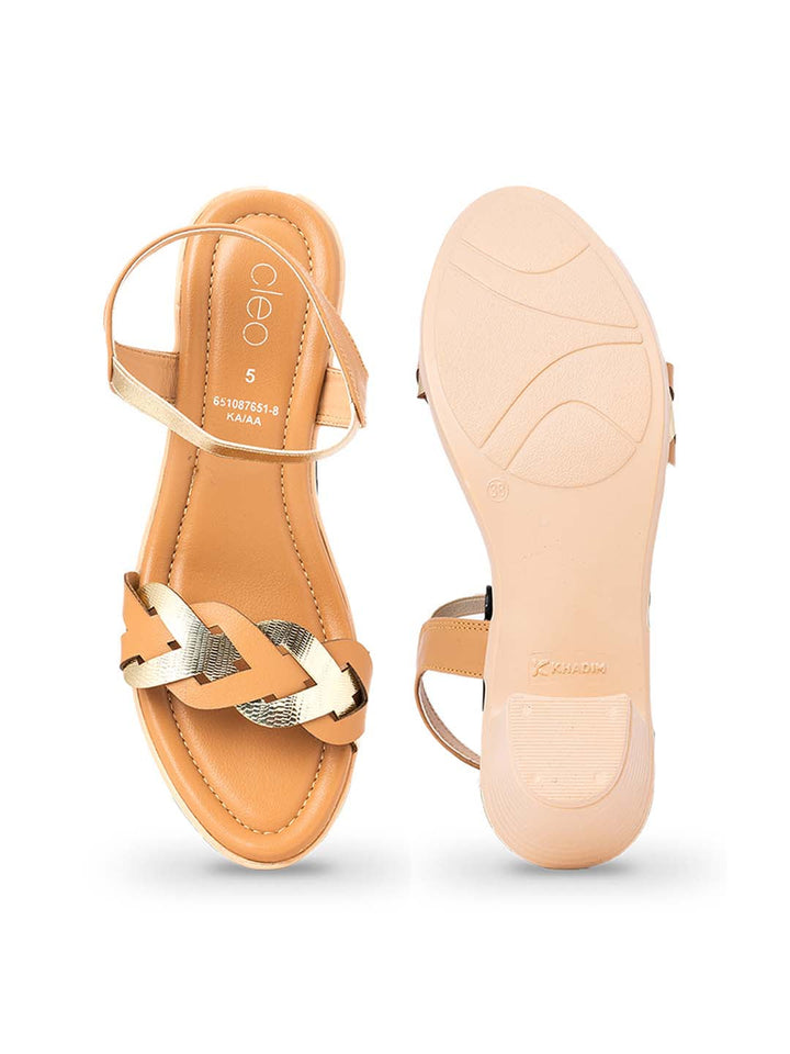 Khadim Cleo Block Heel Slingback Sandal for Women