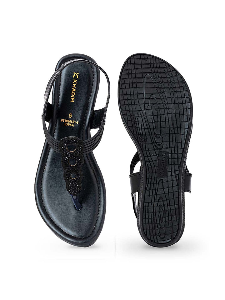 Khadim Flat Slingback Sandal for Women