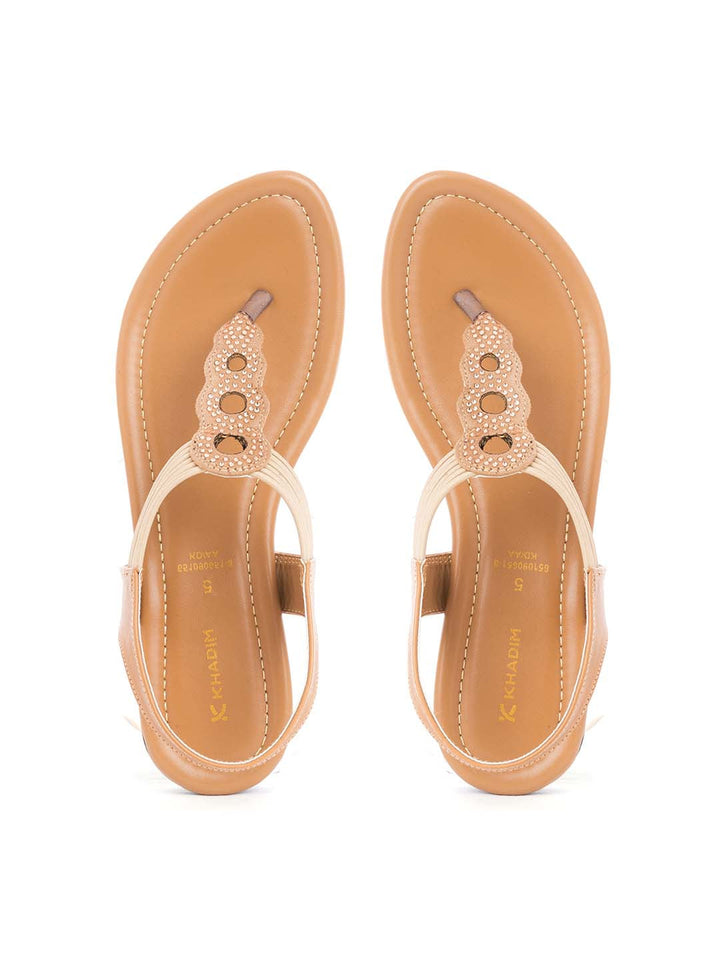 Khadim Flat Slingback Sandal for Women