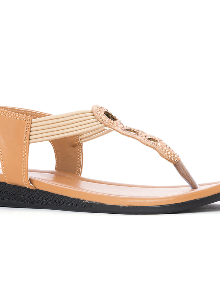 Khadim Flat Slingback Sandal for Women