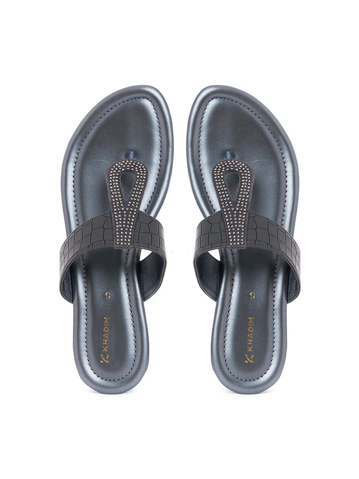 Khadim Flat Slip On Sandal for Women