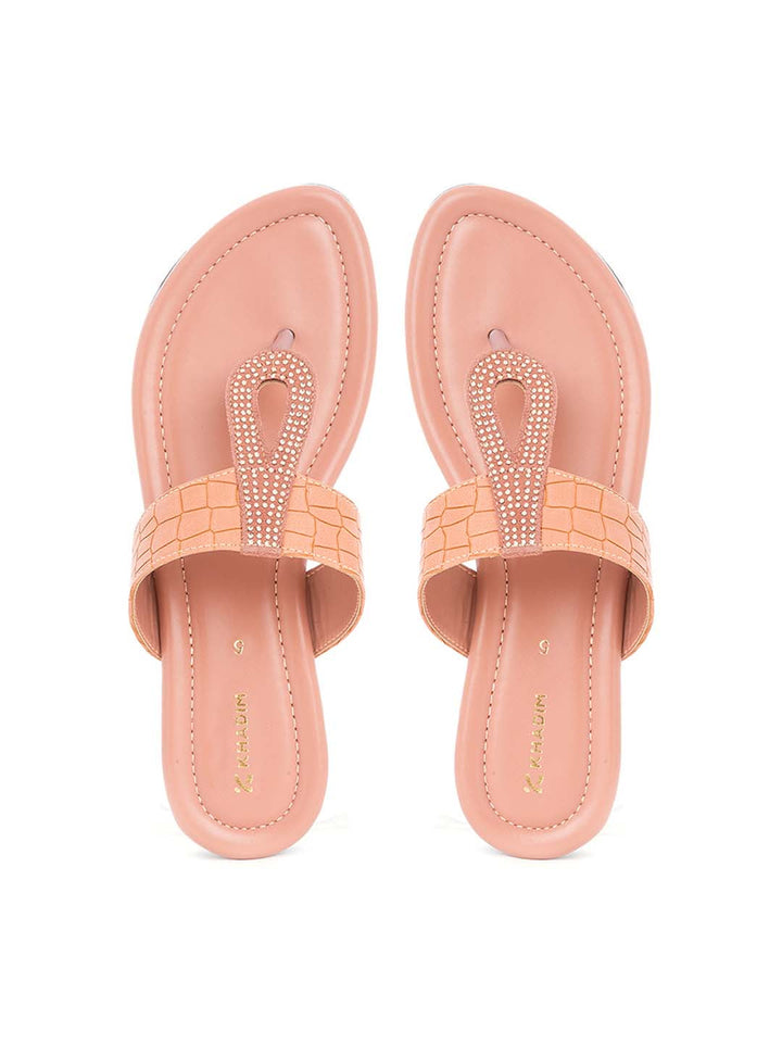 Khadim Flat Slip On Sandal for Women