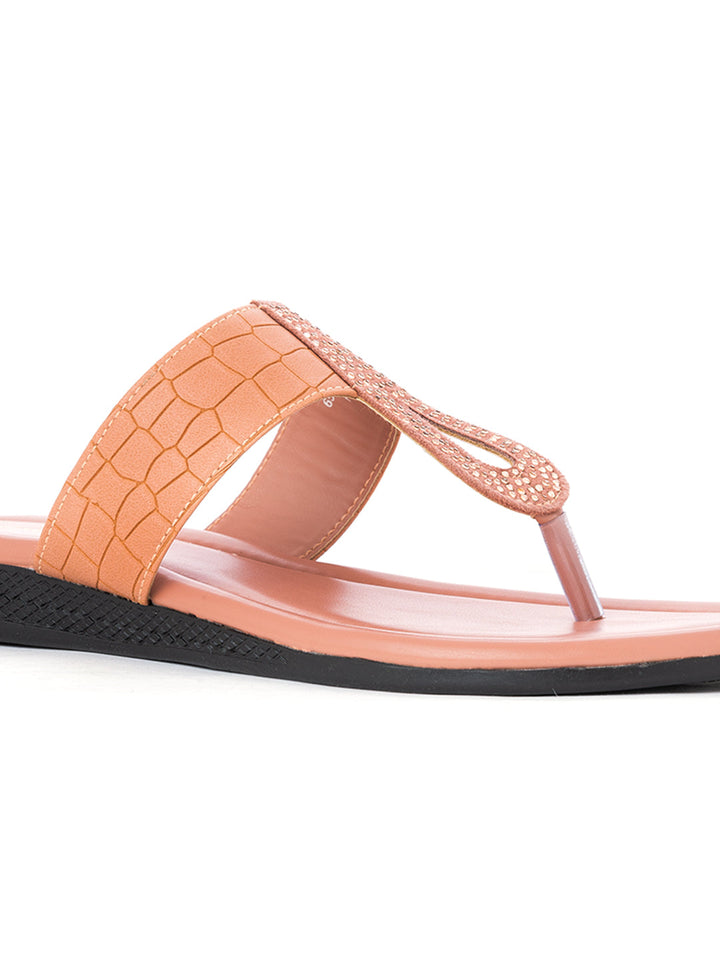 Khadim Flat Slip On Sandal for Women