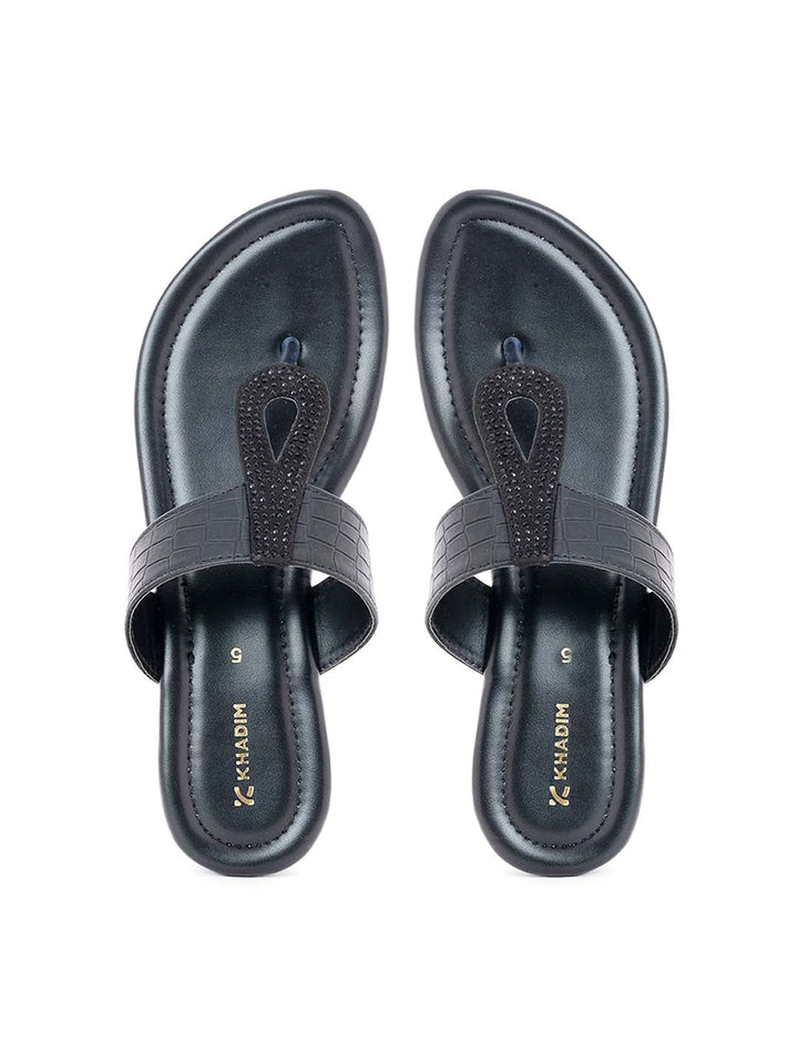Khadim Flat Slip On Sandal for Women