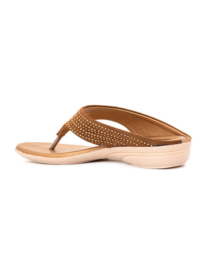 Khadim Flat Slip On Sandal for Women