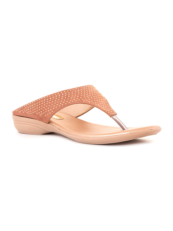 Khadim Flat Slip On Sandal for Women