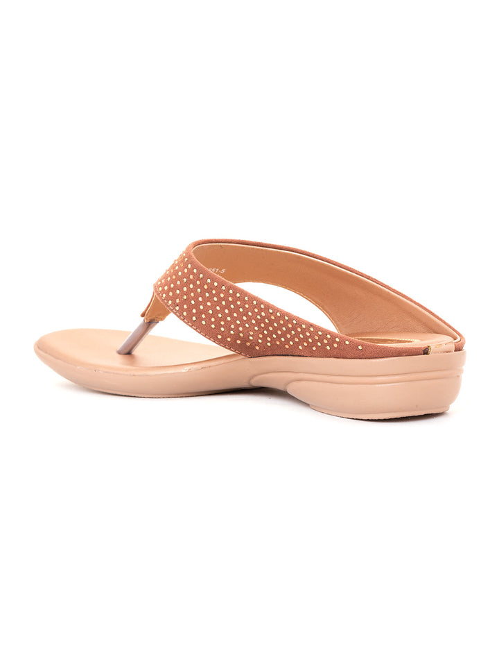 Khadim Flat Slip On Sandal for Women