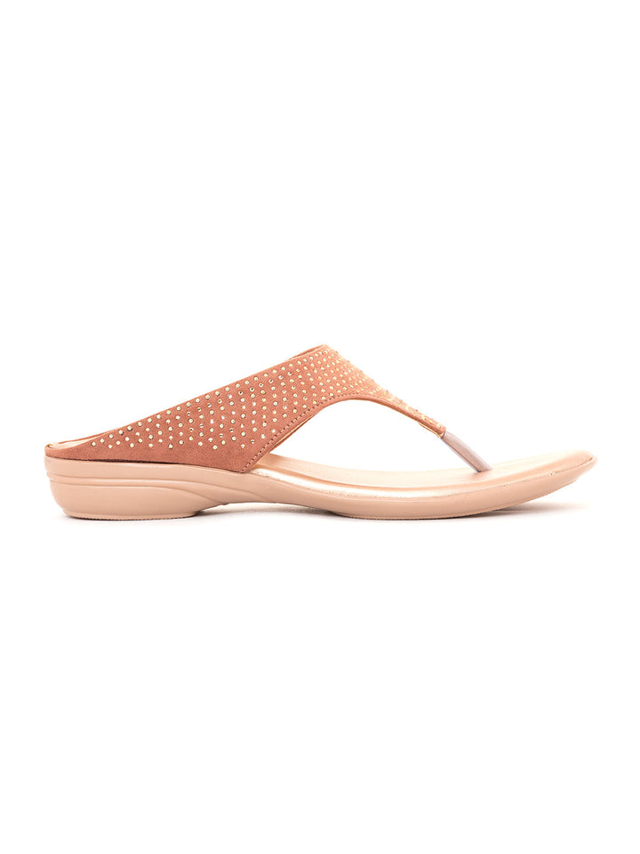Khadim Flat Slip On Sandal for Women