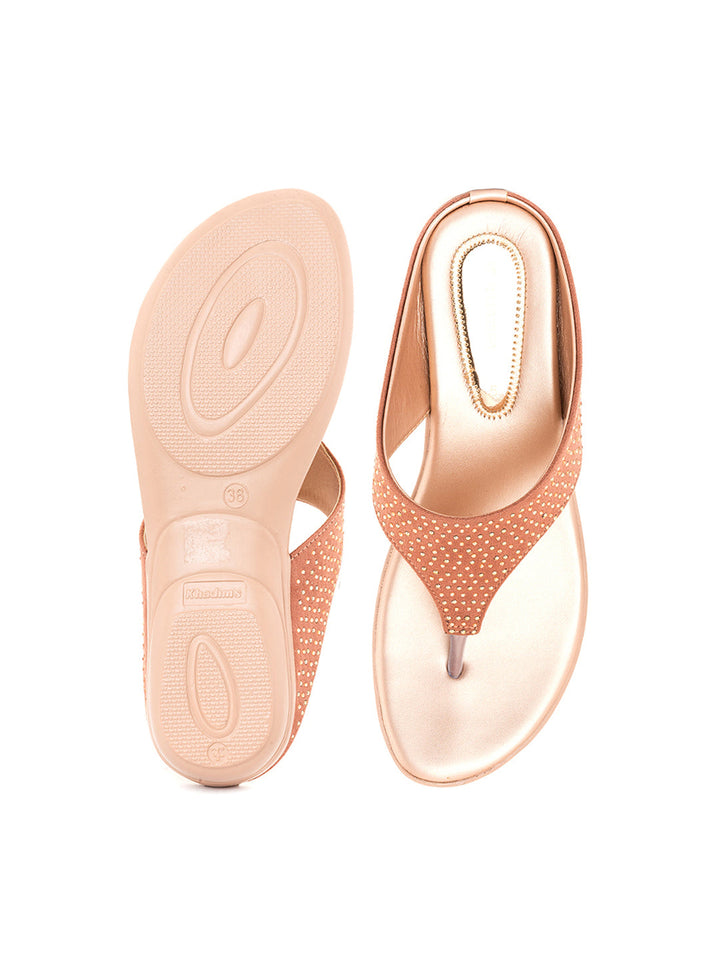 Khadim Flat Slip On Sandal for Women