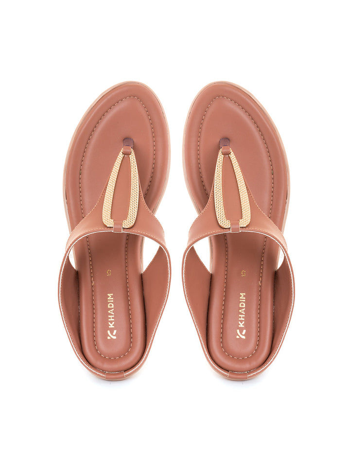 Khadim High Heel Cone Slip On Sandal for Women