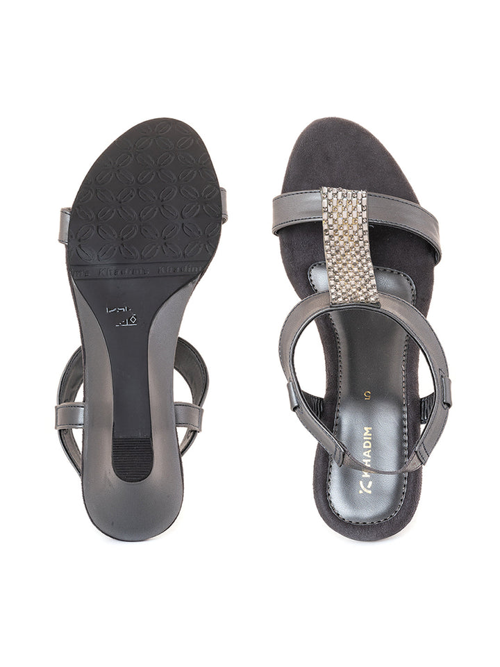 Khadim Wedge Heel Slingback Sandal for Women