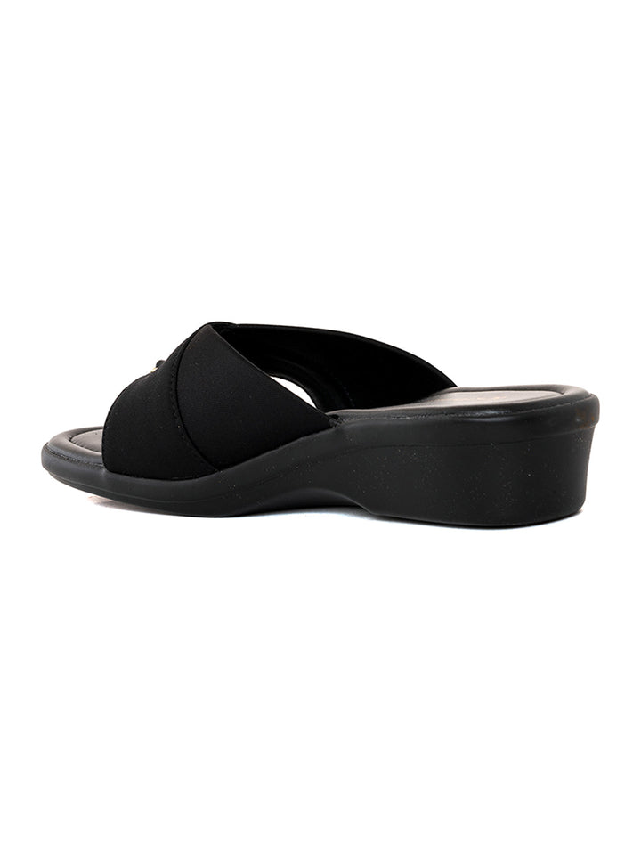 Khadim Wedge Heel Slip On Sandal for Women