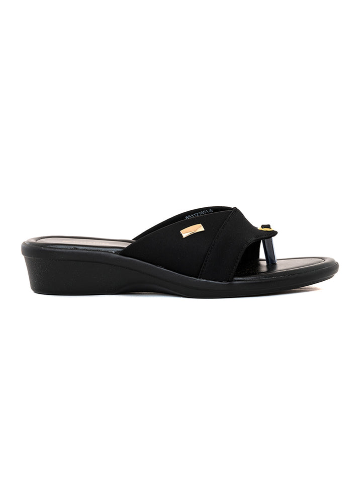 Khadim Wedge Heel Slip On Sandal for Women
