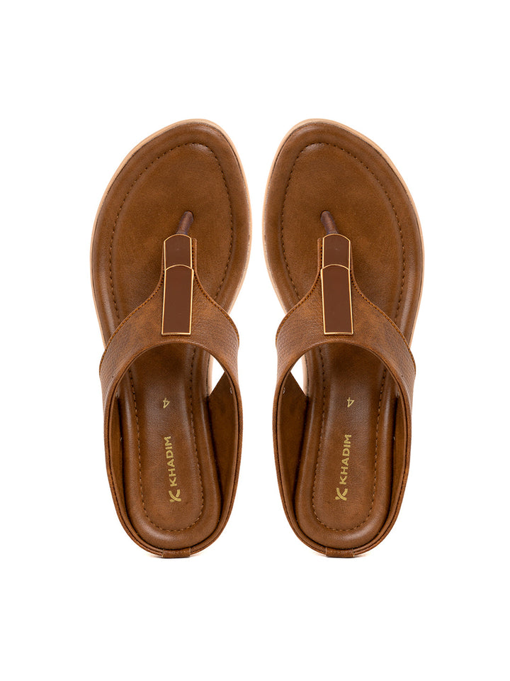 Khadim Flat Slip On Sandal for Women
