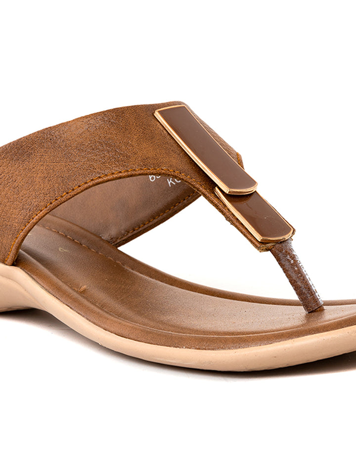 Khadim Flat Slip On Sandal for Women