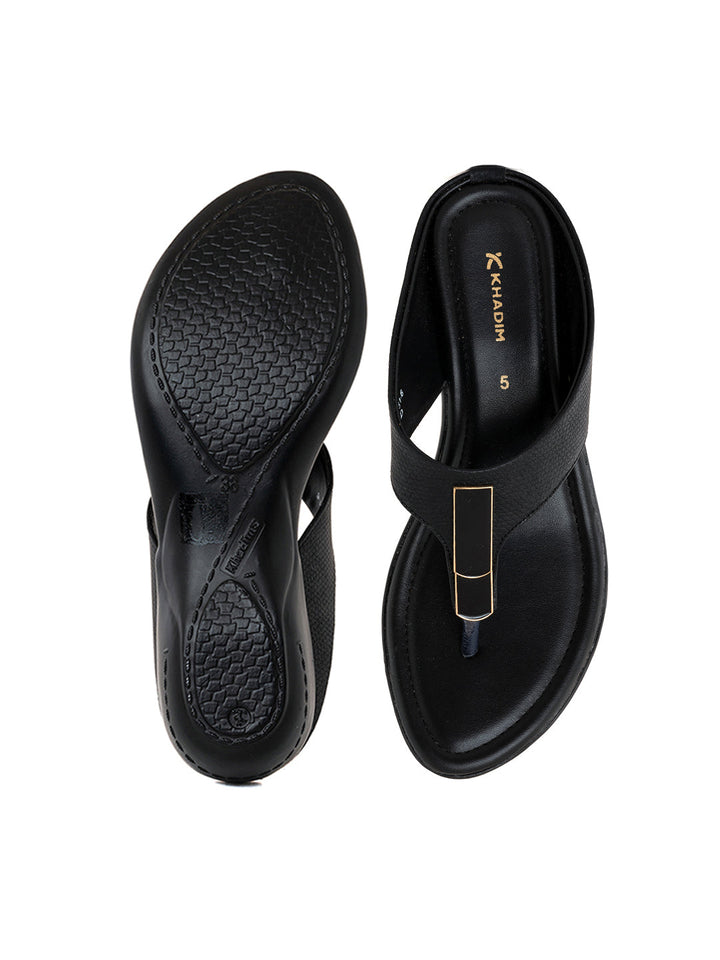 Khadim Flat Slip On Sandal for Women