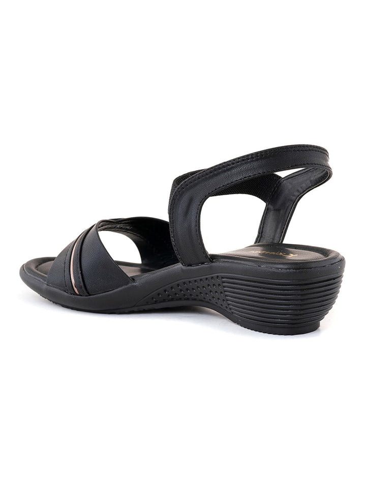 Khadim Wedge Heel Slingback Sandal for Women